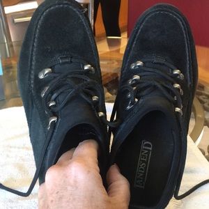 Land’s End Black Suede Boots